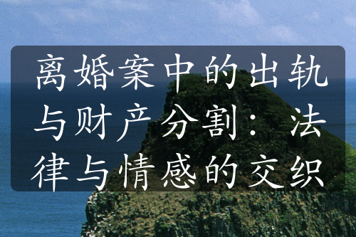 离婚案中的出轨与财产分割：法律与情感的交织